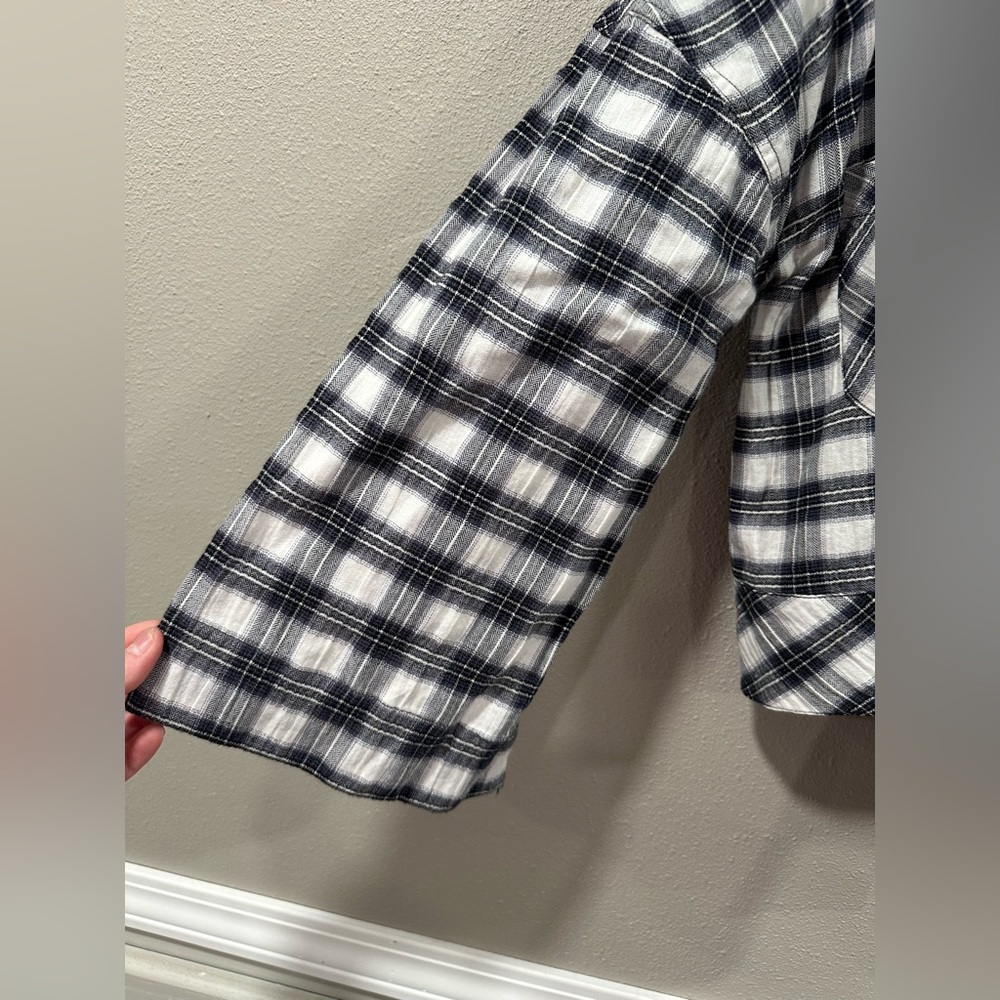 We The Free- Free People Sakura Plaid Belle Sleeve - Picture 6 of 9